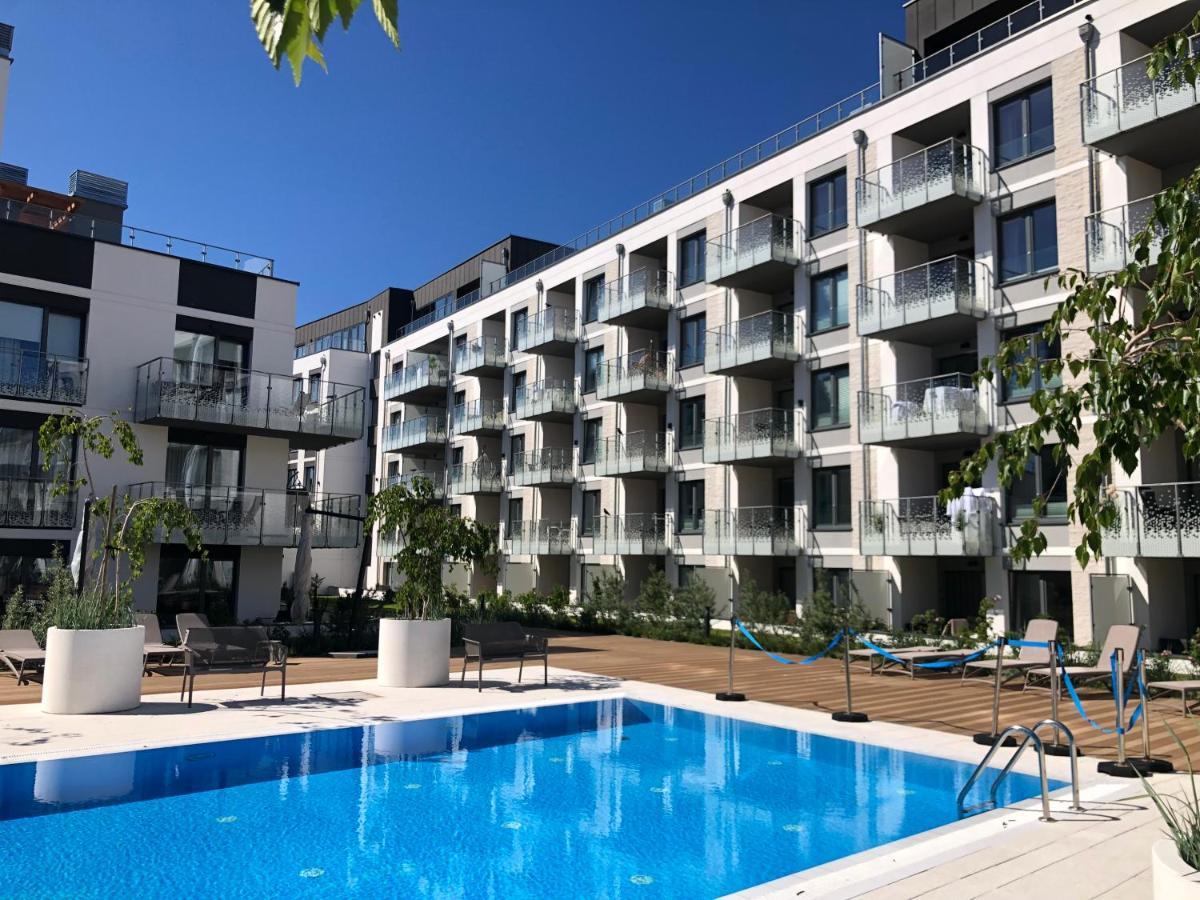 Apartament S&S Nadmorskie Tarasy Kolobrzeg D302 Bagian luar foto